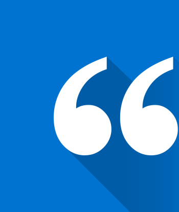 Quote blue