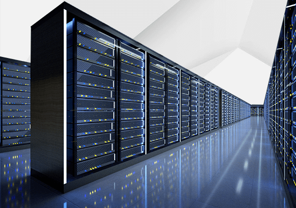 A server room