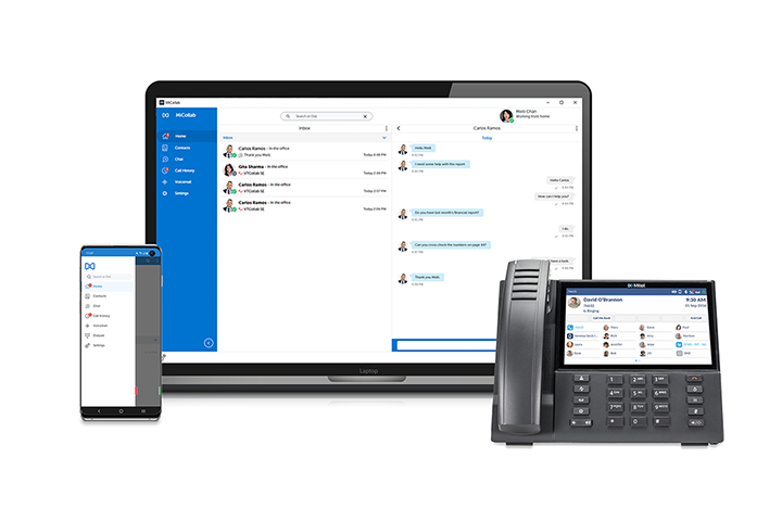 MiVoice Business on devices