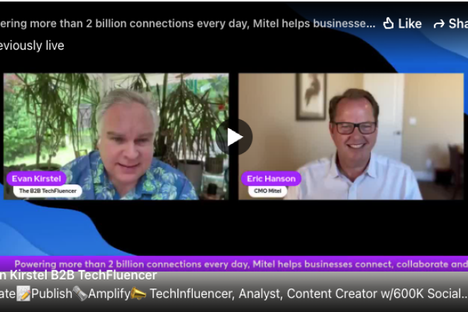 The Future of Business Communications Insights from Mitel CMO Eric Hanson