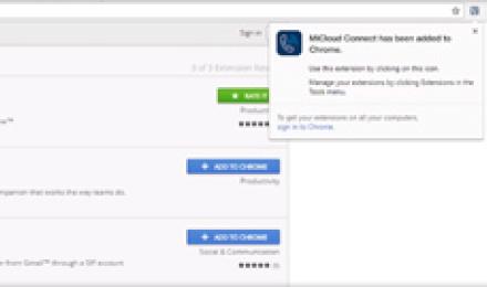 Mitel on Chrome